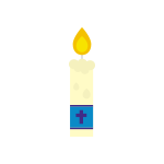 candle-blue