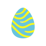 easter-egg-blue-yellow